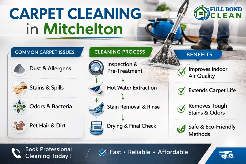 Carpet Cleaning Mitchelton - Full Bond Clean Carpet Cleaning Mitchelton