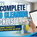 bond clean checklist​